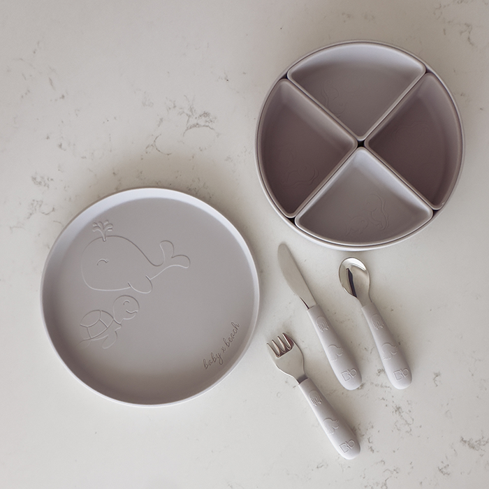 The Ultimate Duo - Plate and Cutlery set