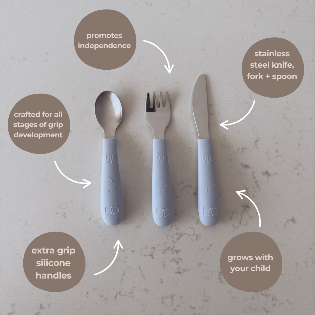 Grip and Grow Cutlery Set