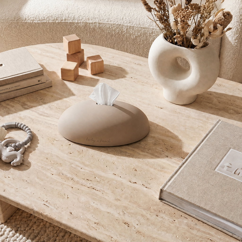The Pebble - Silicone Baby Wipe Dispenser