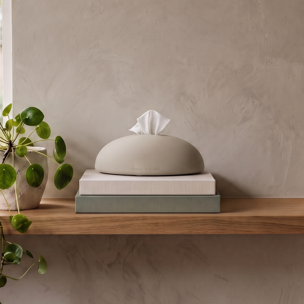 The Pebble - Silicone Baby Wipe Dispenser